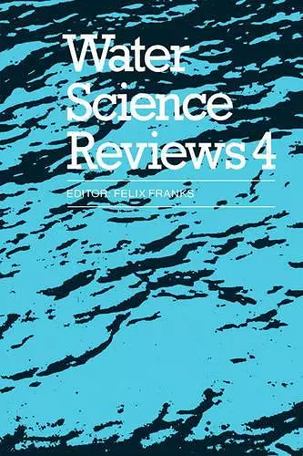 Water Science Reviews 4: Volume 4 cover