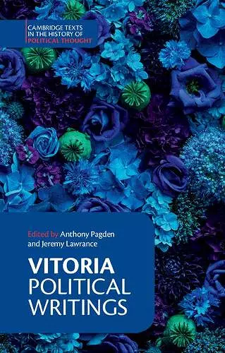 Vitoria: Political Writings cover