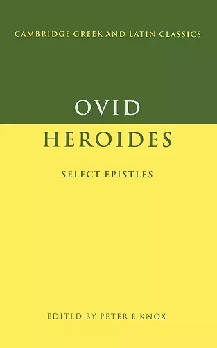 Ovid: Heroides cover