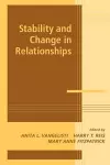 Stability and Change in Relationships cover