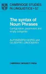 The Syntax of Noun Phrases cover