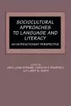 Sociocultural Approaches to Language and Literacy cover