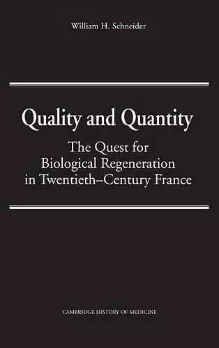 Quality and Quantity cover