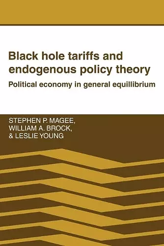 Black Hole Tariffs and Endogenous Policy Theory cover