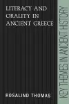 Literacy and Orality in Ancient Greece cover