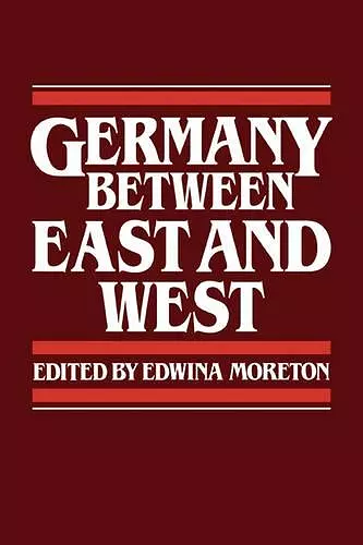 Germany between East and West cover