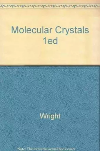 Molecular Crystals 1ed cover