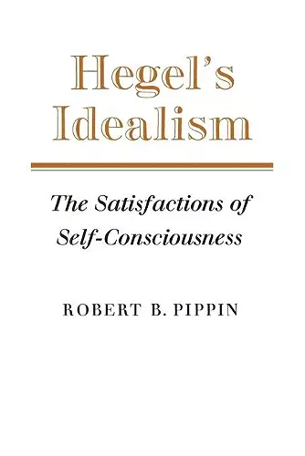 Hegel's Idealism cover