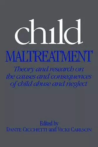 Child Maltreatment cover