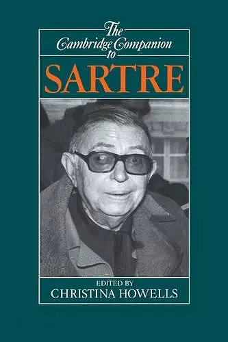 The Cambridge Companion to Sartre cover