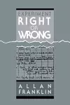 Experiment, Right or Wrong cover