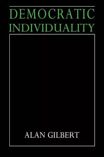 Democratic Individuality cover