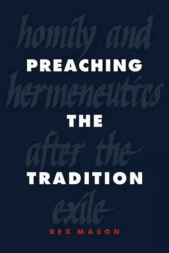 Preaching the Tradition cover