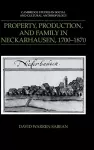 Property, Production, and Family in Neckarhausen, 1700–1870 cover