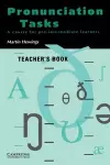 Pronunciation Tasks Teacher's book cover