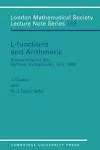 L-Functions and Arithmetic cover