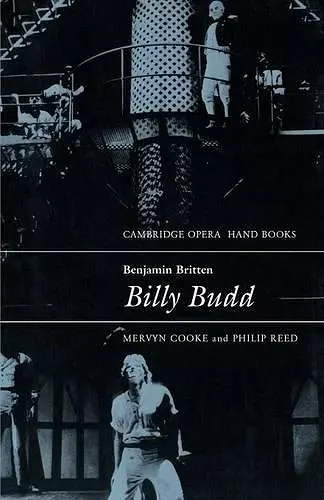 Benjamin Britten: Billy Budd cover