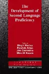 The Development of Second Language Proficiency cover