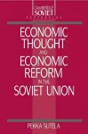 Economic Thought and Economic Reform in the Soviet Union cover