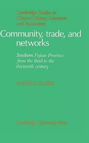 Community, Trade, and Networks cover