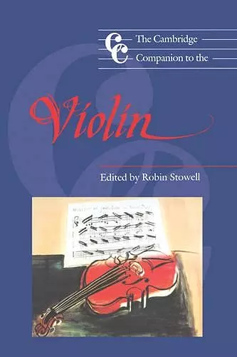 The Cambridge Companion to the Violin cover