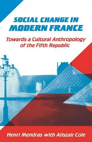 Social Change in Modern France cover