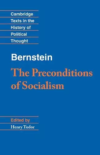 Bernstein: The Preconditions of Socialism cover