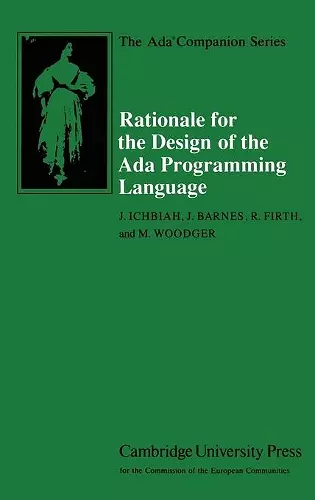 Rationale for the Design of the Ada Programming Language cover