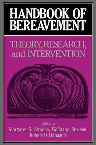 Handbook of Bereavement cover