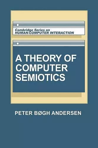 A Theory of Computer Semiotics cover