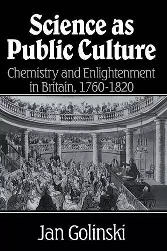 Science as Public Culture cover