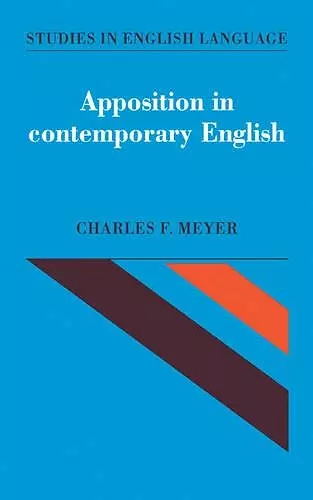 Apposition in Contemporary English cover