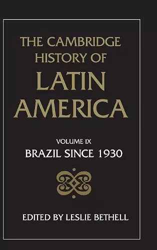 The Cambridge History of Latin America cover