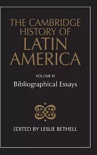 The Cambridge History of Latin America cover