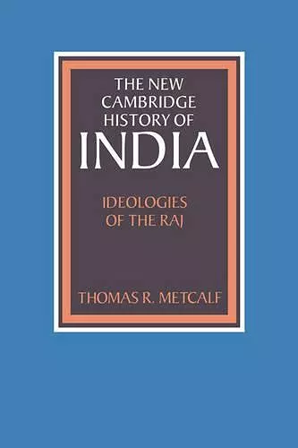 Ideologies of the Raj cover