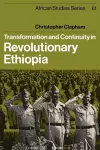 Transformation and Continuity in Revolutionary Ethiopia cover