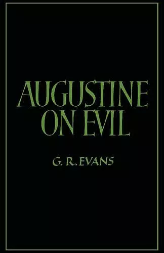 Augustine on Evil cover