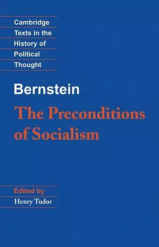 Bernstein: The Preconditions of Socialism cover