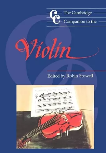 The Cambridge Companion to the Violin cover