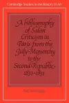 A Bibliography of Salon Criticism in Paris from the July Monarchy to the Second Republic, 1831–1851: Volume 2 cover