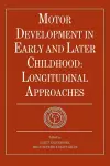 Motor Development in Early and Later Childhood cover