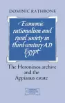 Economic Rationalism and Rural Society in Third-Century AD Egypt cover