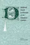 Medieval Dutch Literature in its European Context cover