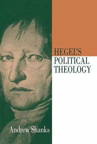 Hegel's Political Theology cover