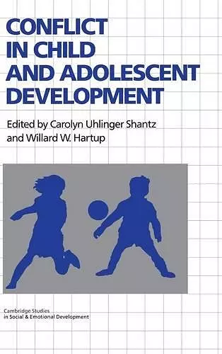 Conflict in Child and Adolescent Development cover