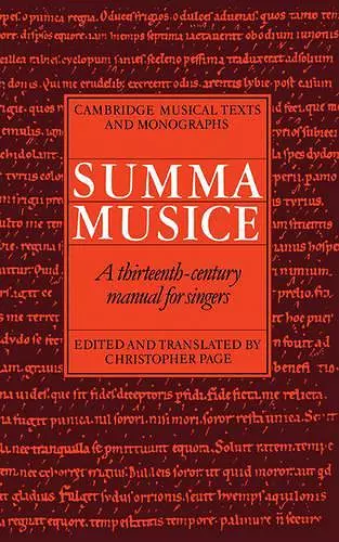 Summa Musice cover