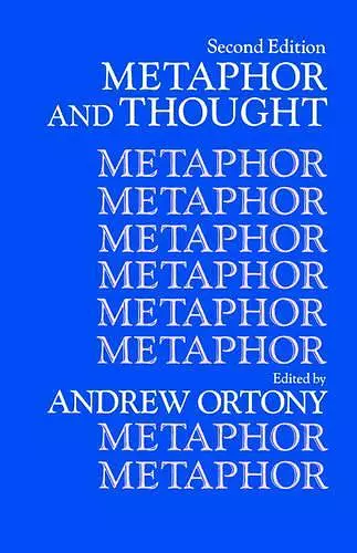 Metaphor and Thought cover