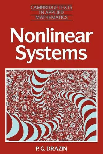 Nonlinear Systems cover