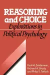 Reasoning and Choice cover
