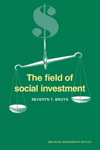 The Field of Social Investment cover